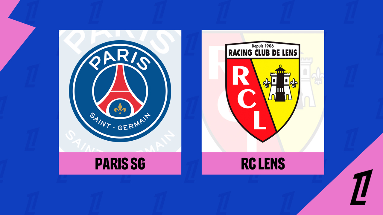 Paris SG vs Lens poster