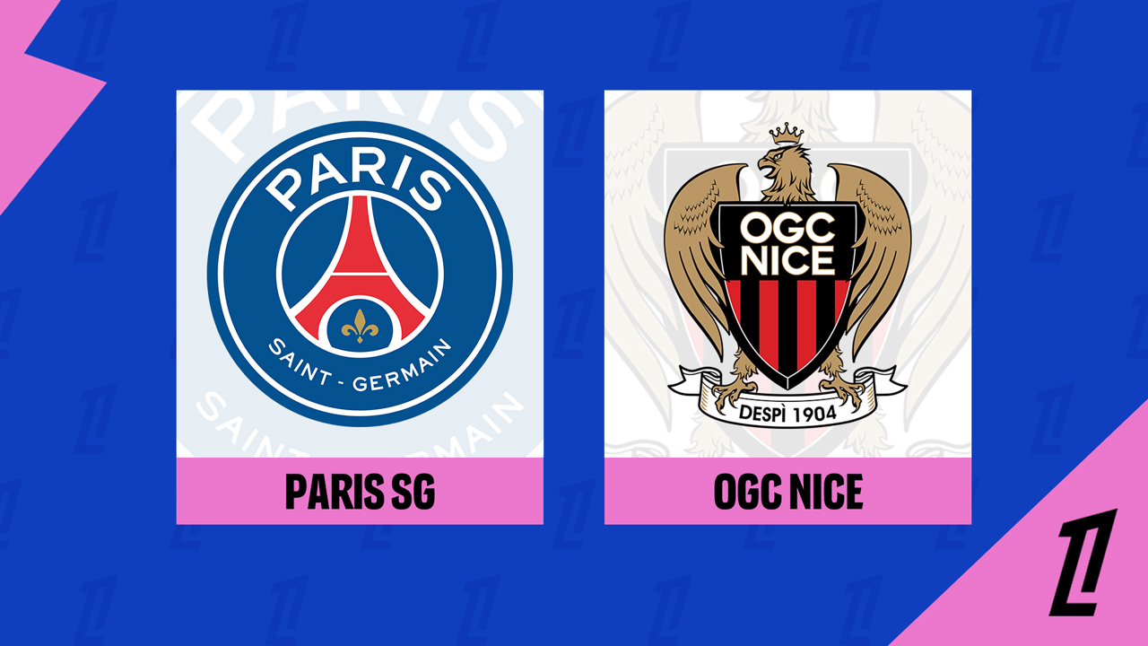 Paris SG vs Nice poster