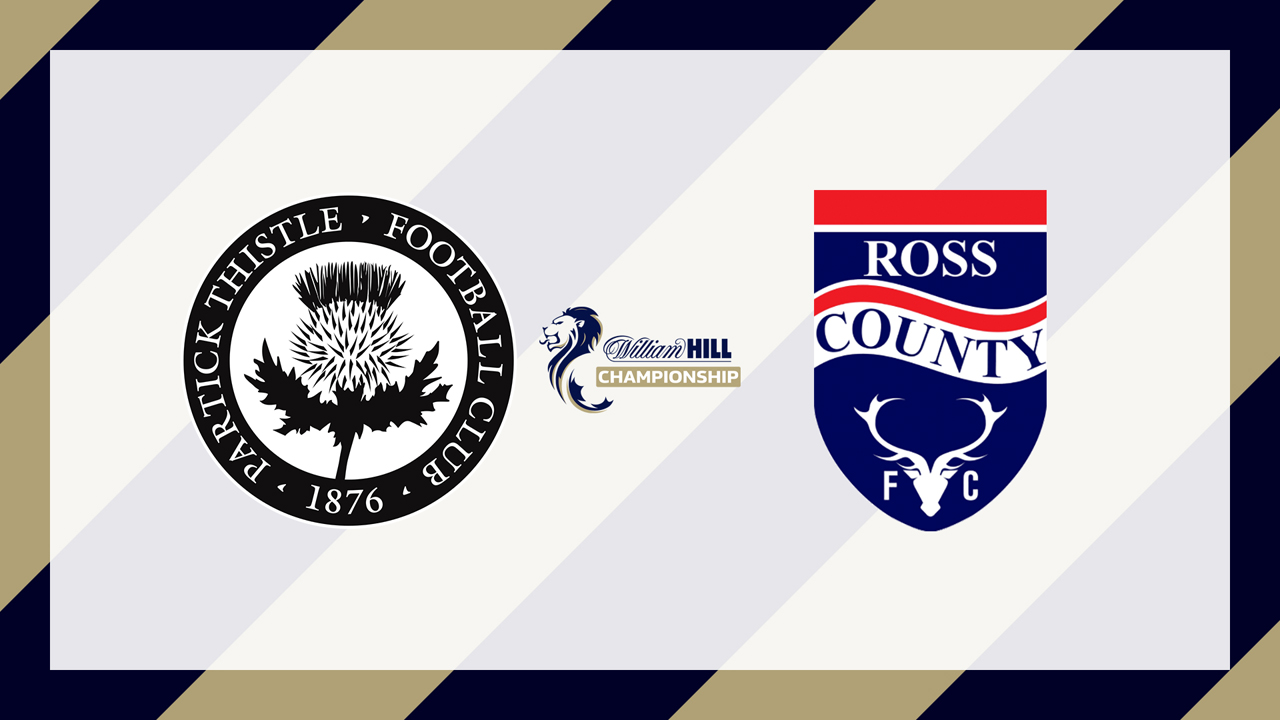 Partick Thistle vs Ross County poster