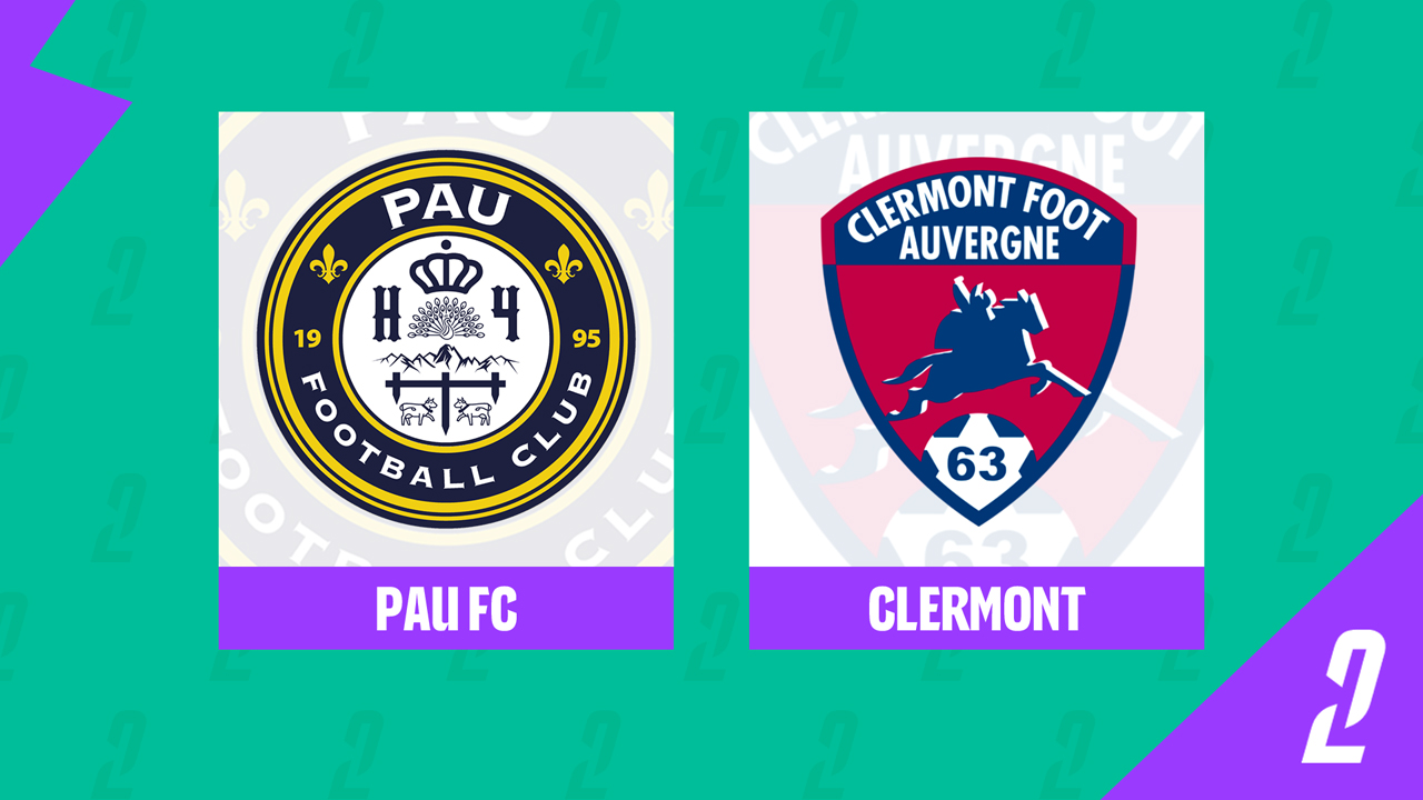 Pau FC vs Clermont Foot poster