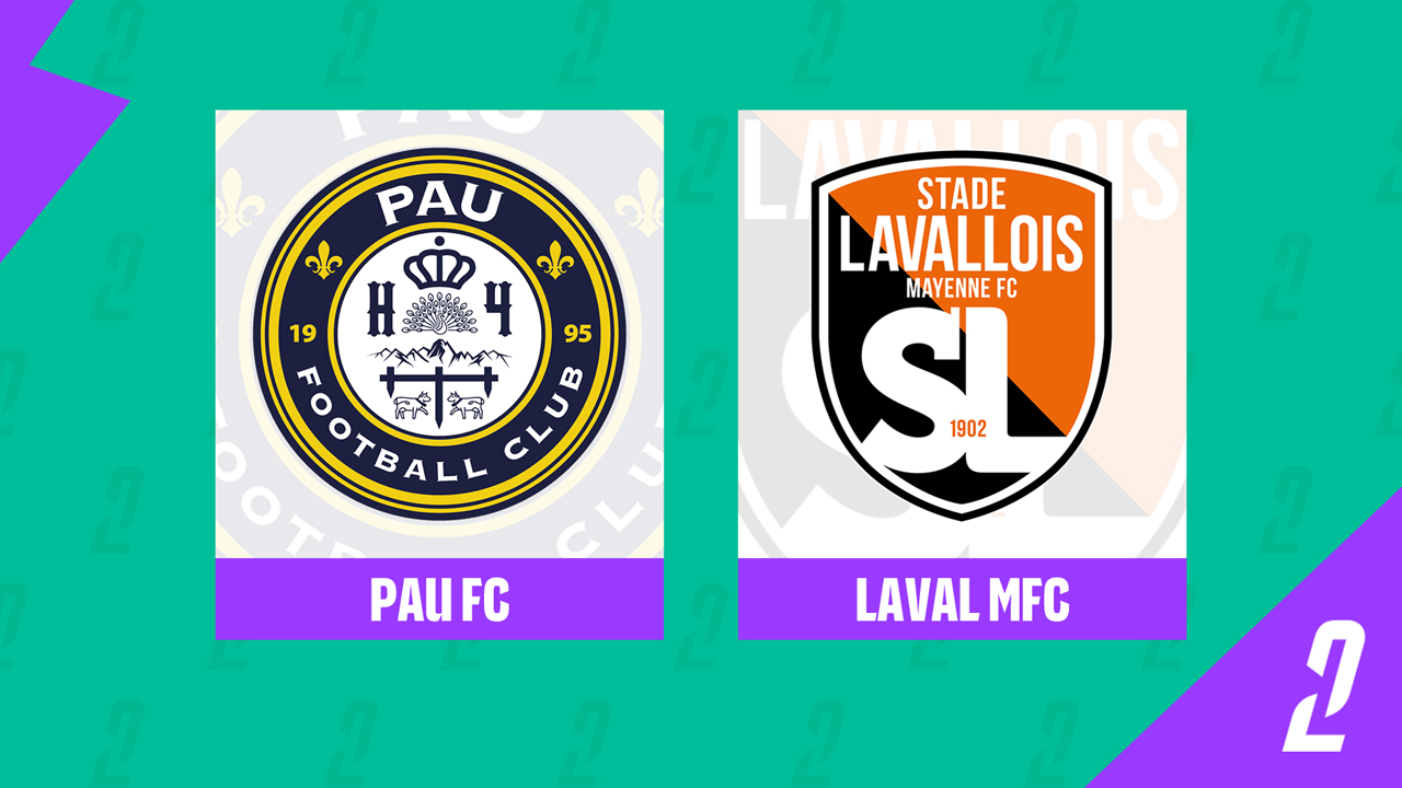 Pau FC vs Laval poster