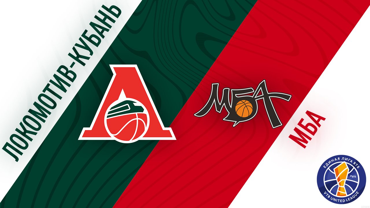 PBC Lokomotiv Kuban vs PBC MBA Moscow poster PBC Lokomotiv Kuban vs PBC MBA Moscow poster