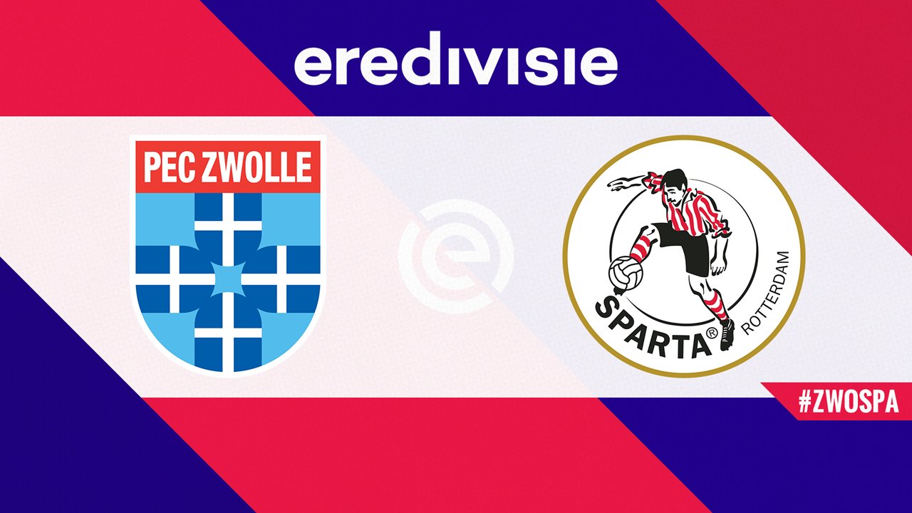 PEC Zwolle vs Sparta Rotterdam poster