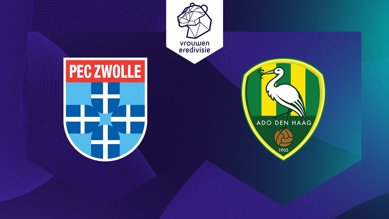 PEC Zwolle Women vs ADO Den Haag Women poster
