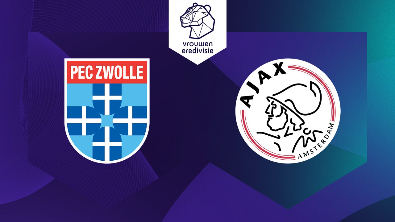 PEC Zwolle Women vs Ajax Women poster PEC Zwolle Women vs Ajax Women poster