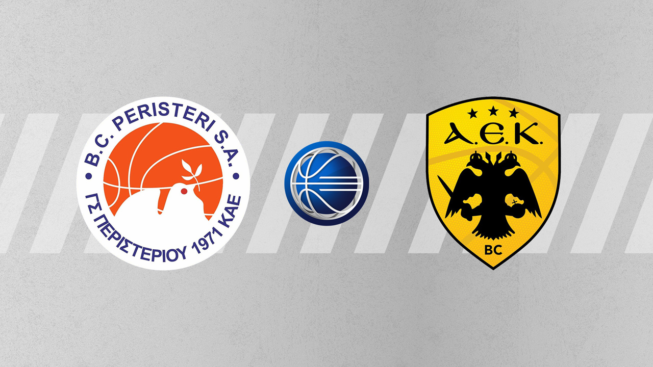 Peristeri BC vs AEK BC poster