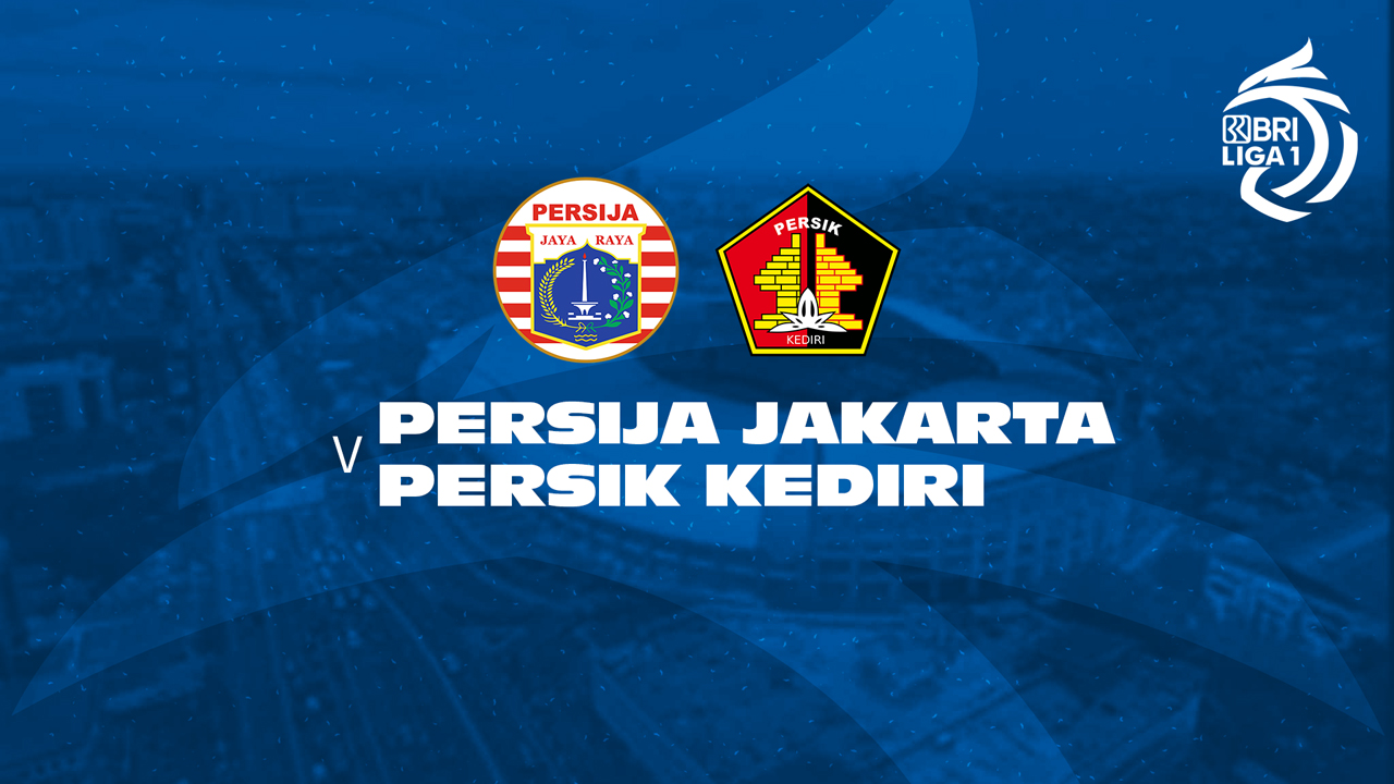 Persija Jakarta vs Persik Kediri poster