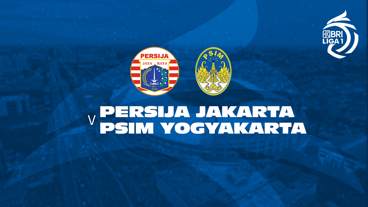 Persija Jakarta vs PSIM Yogyakarta poster