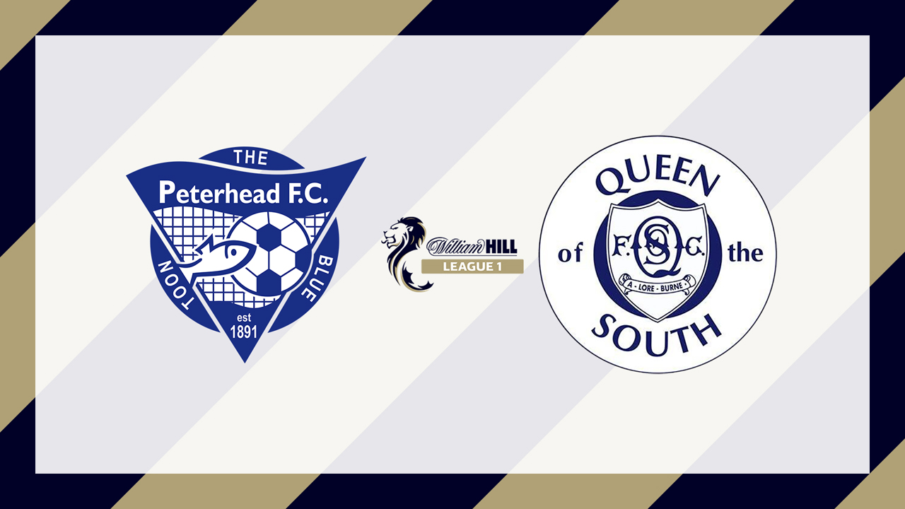 Peterhead vs Queen of the South poster Peterhead vs Queen of the South poster
