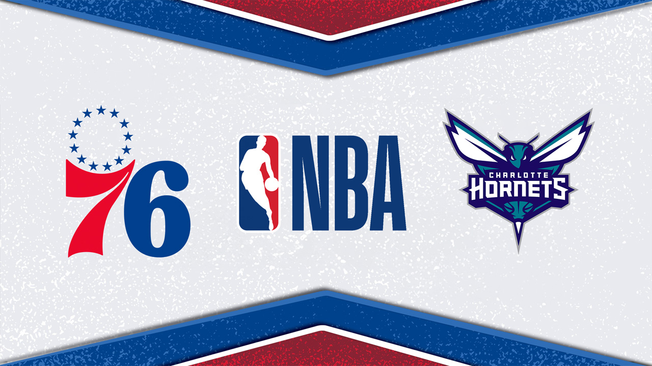 Philadelphia 76ers vs Charlotte Hornets poster Philadelphia 76ers vs Charlotte Hornets poster