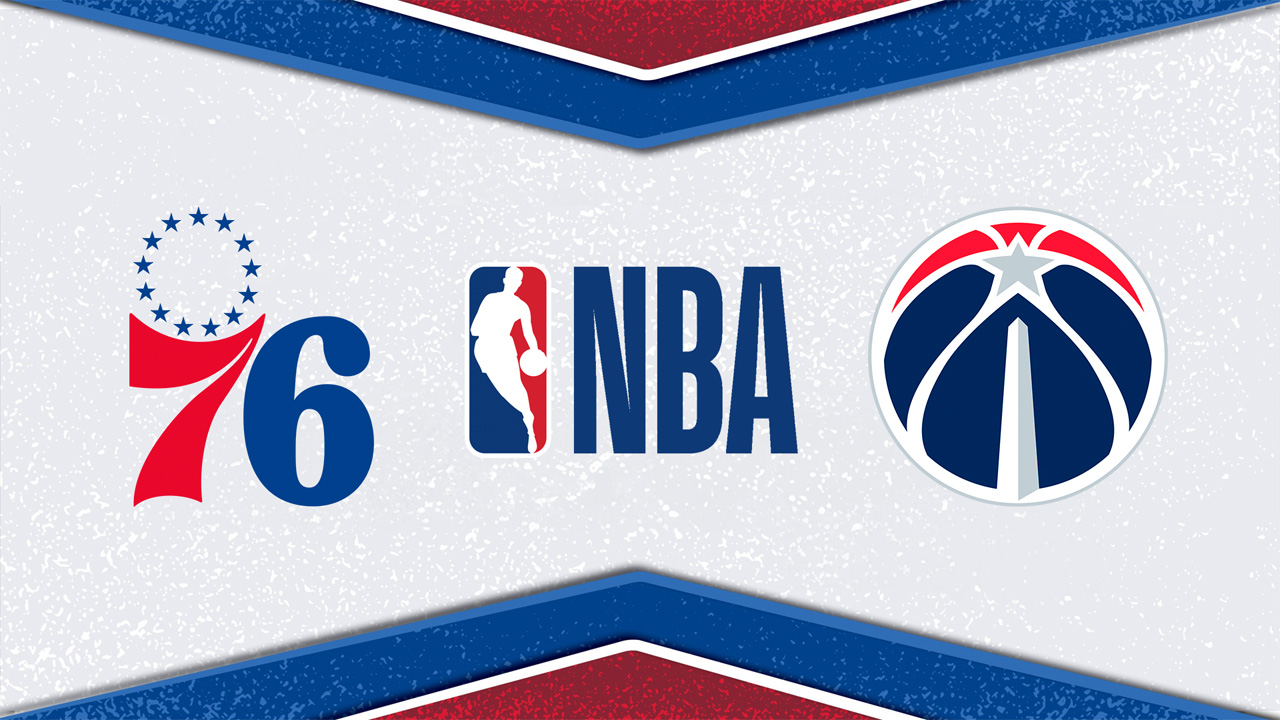 Philadelphia 76ers vs Washington Wizards poster