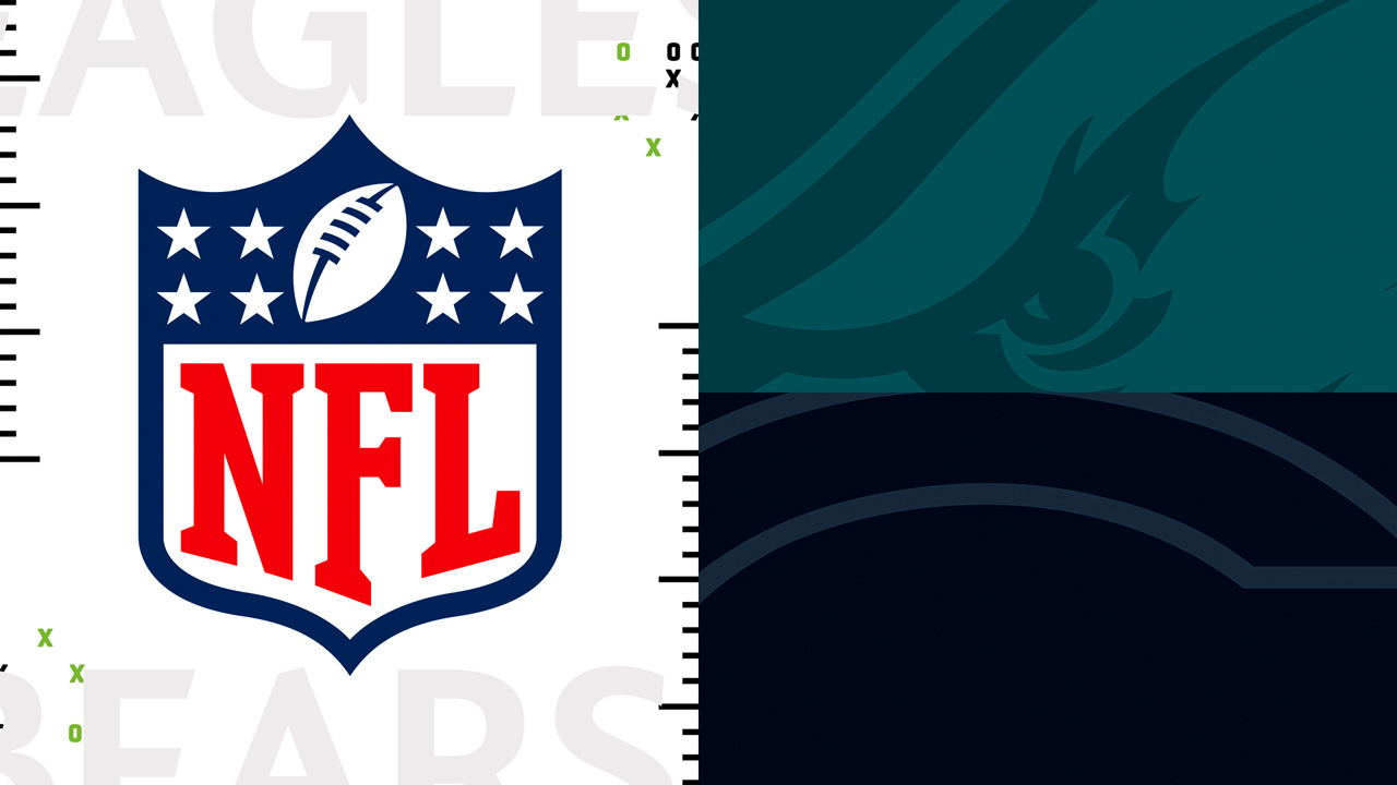 Philadelphia Eagles vs Chicago Bears poster