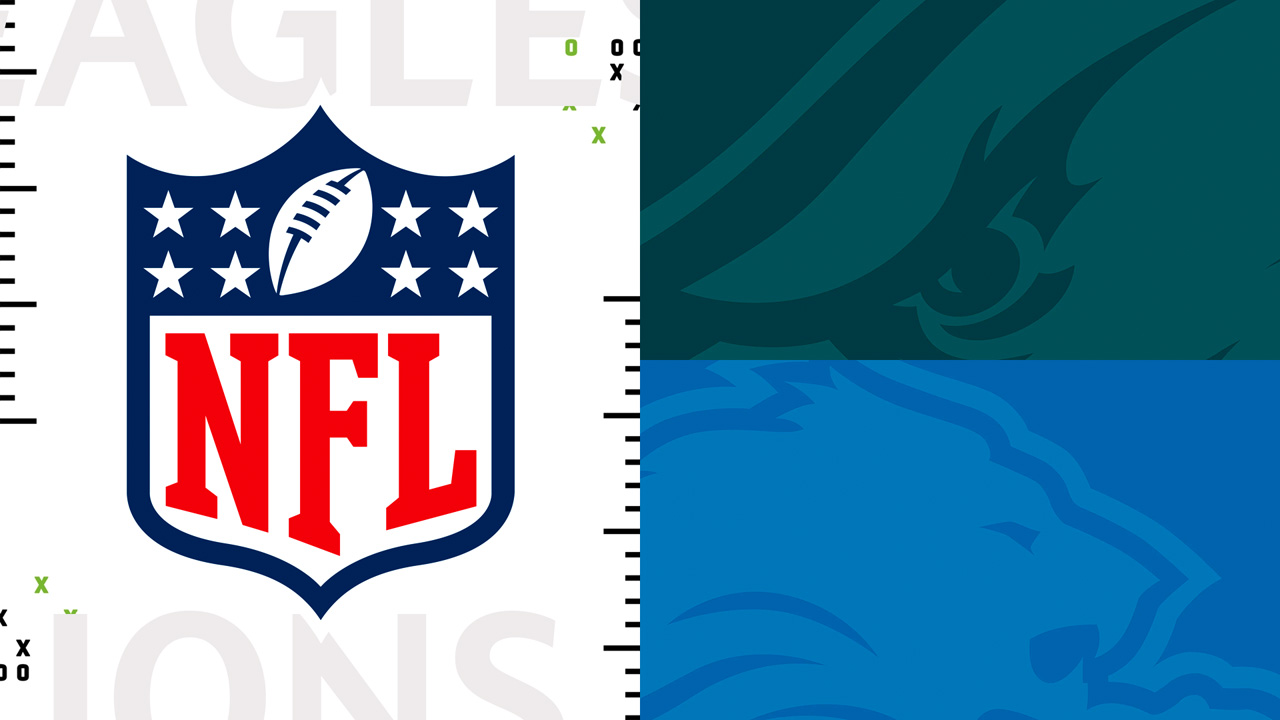 Philadelphia Eagles vs Detroit Lions poster Philadelphia Eagles vs Detroit Lions poster