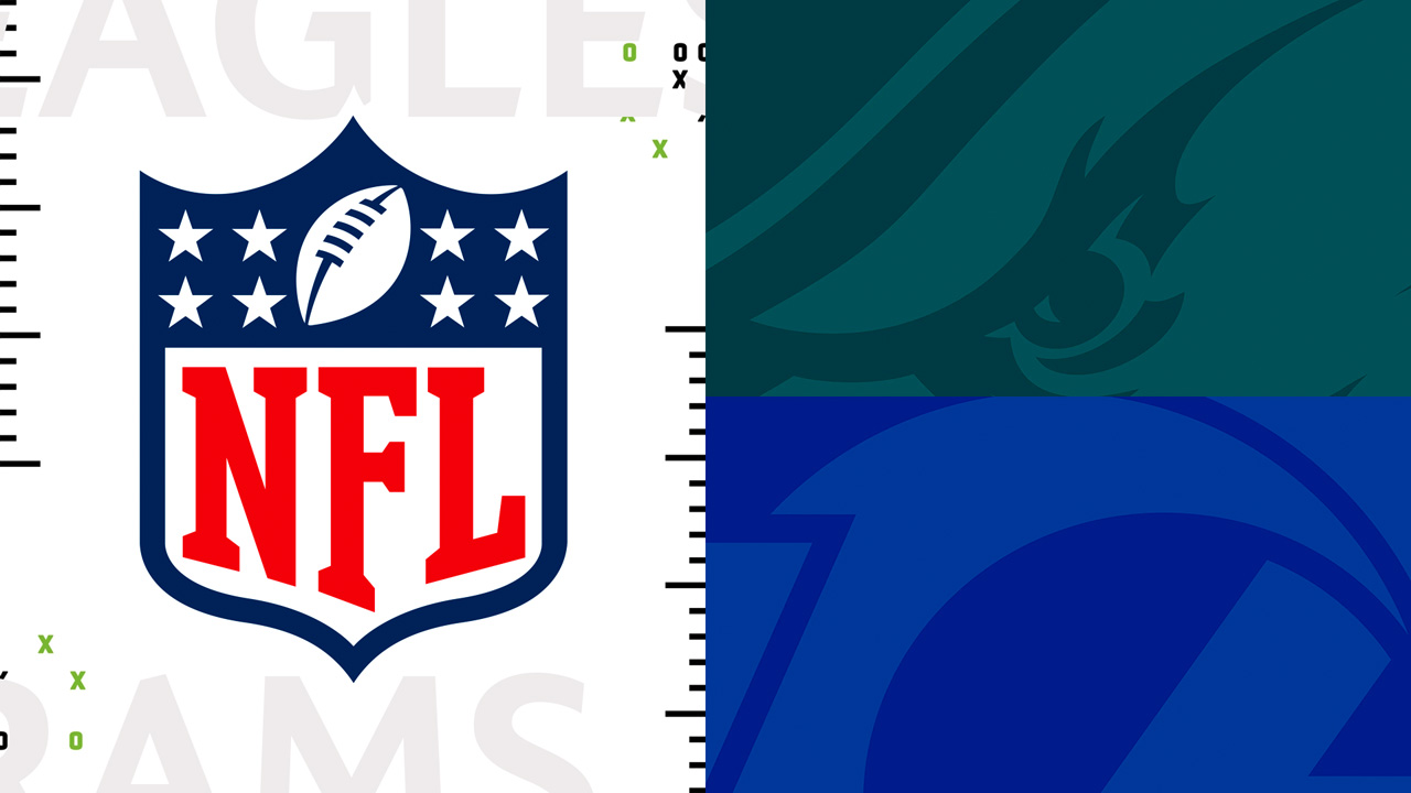 Philadelphia Eagles vs Los Angeles Rams poster