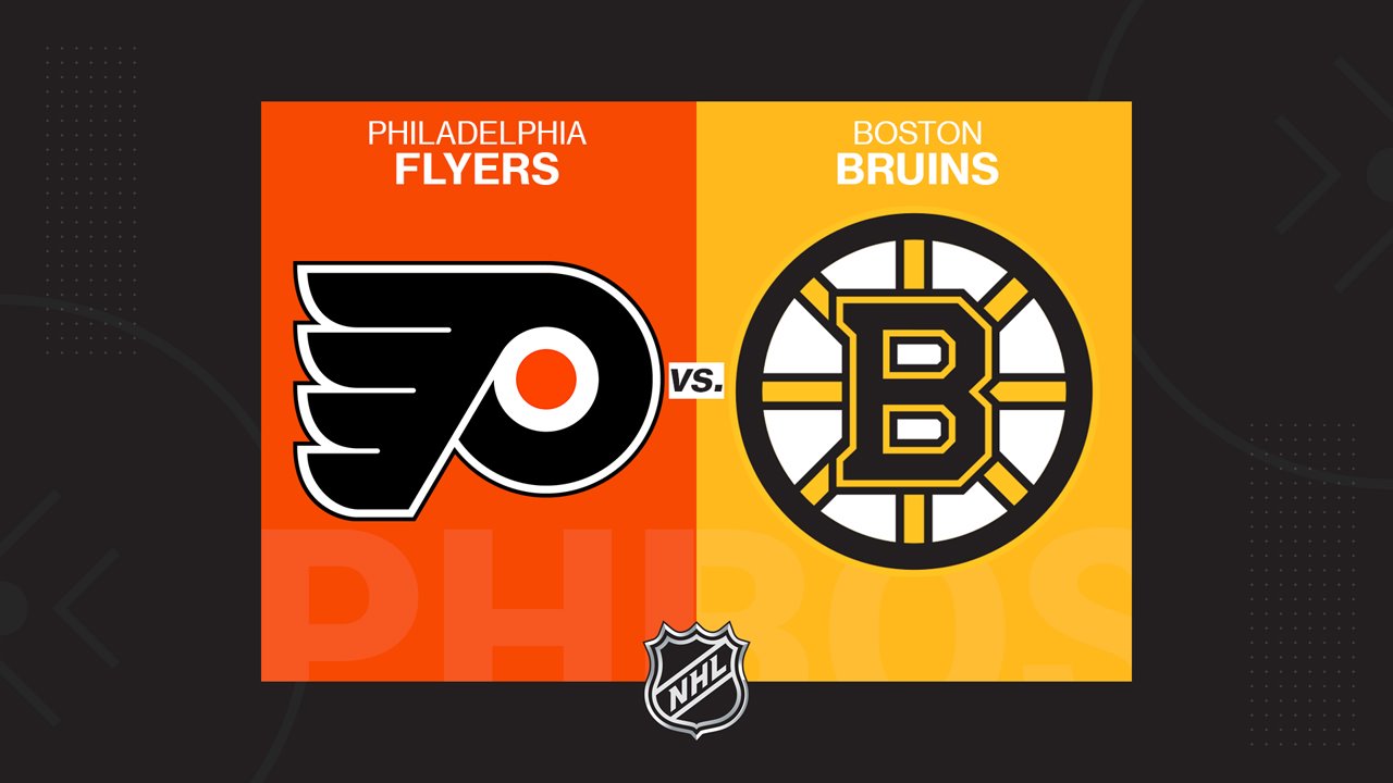 Philadelphia Flyers vs Boston Bruins poster Philadelphia Flyers vs Boston Bruins poster
