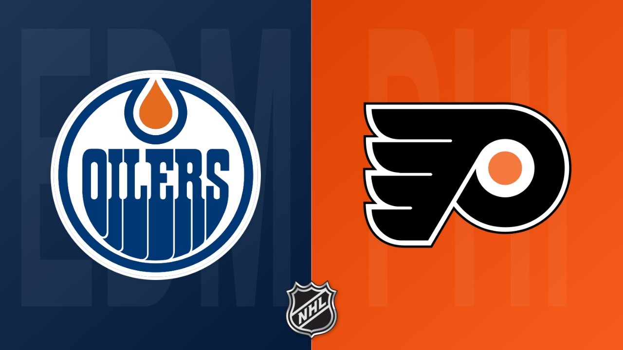 Philadelphia Flyers vs Edmonton Oilers poster