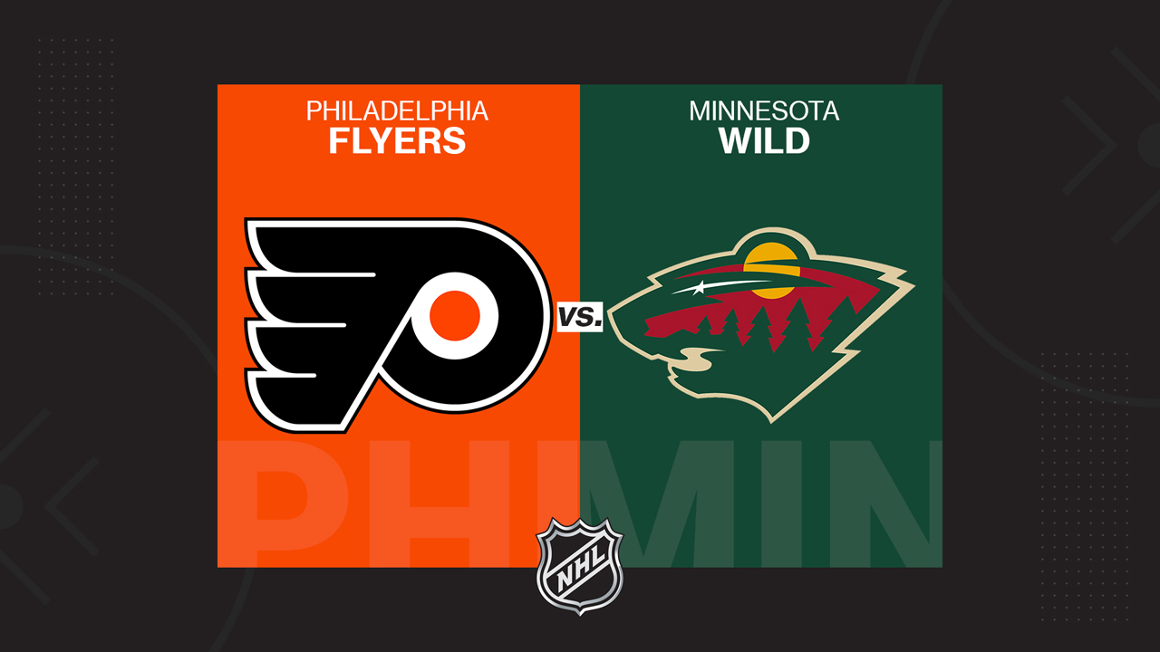 Philadelphia Flyers vs Minnesota Wild poster