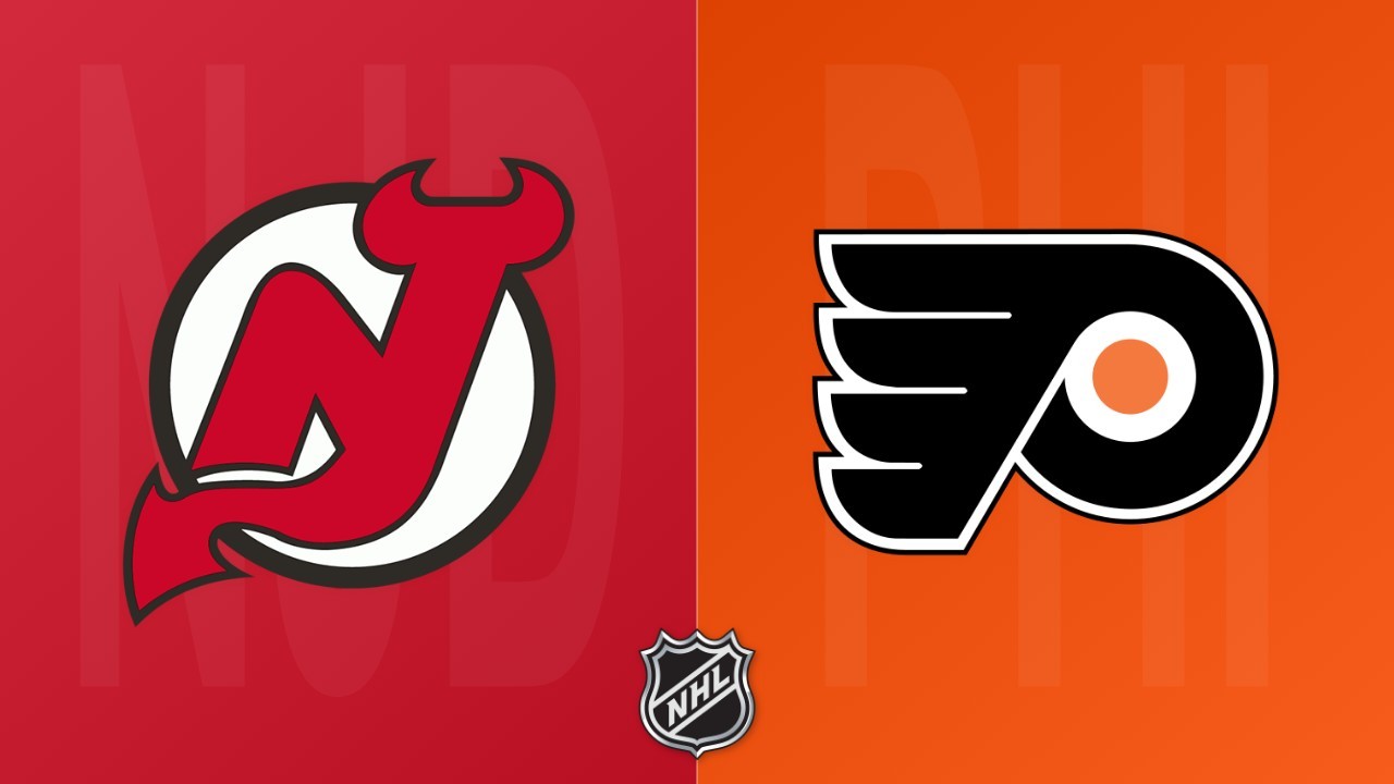 Philadelphia Flyers vs New Jersey Devils poster Philadelphia Flyers vs New Jersey Devils poster