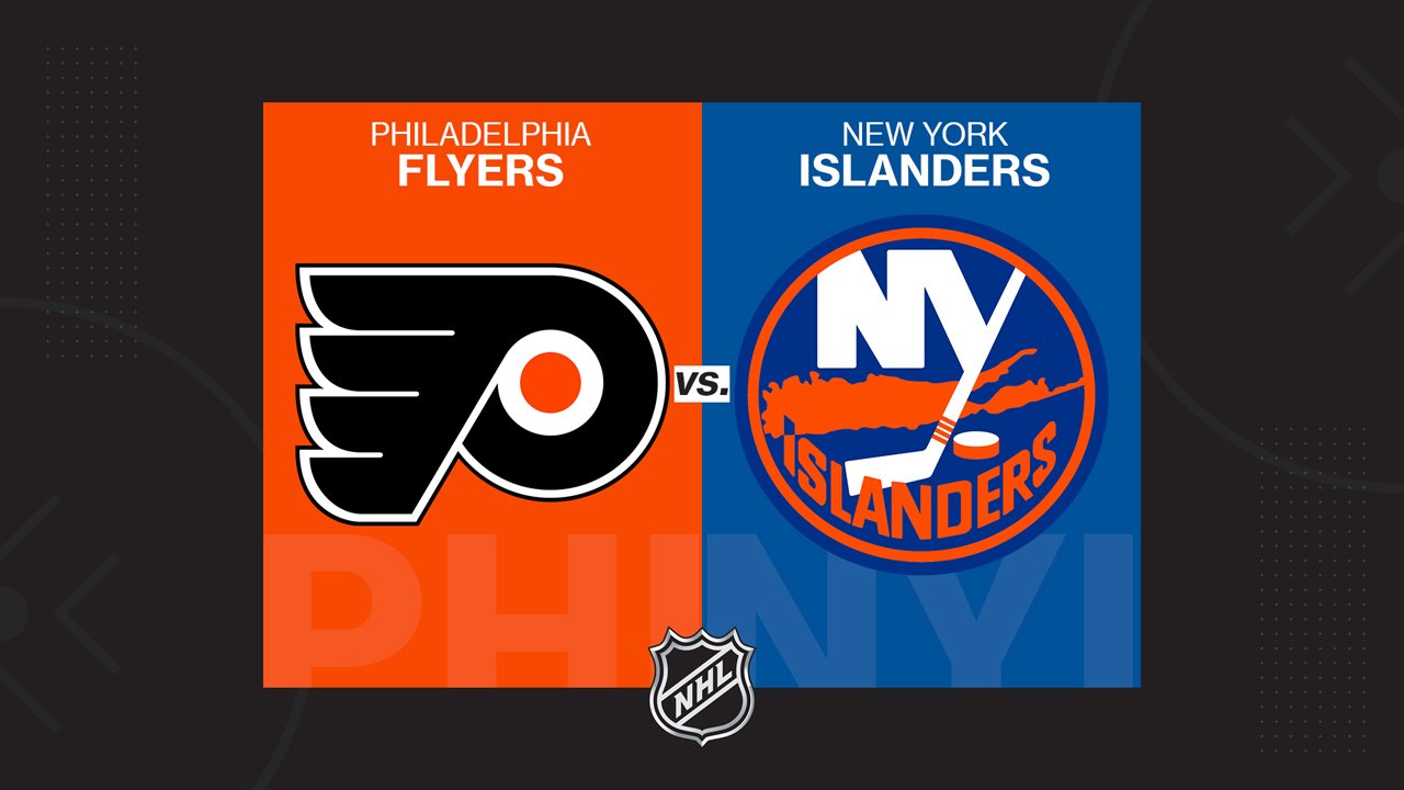 Philadelphia Flyers vs New York Islanders poster