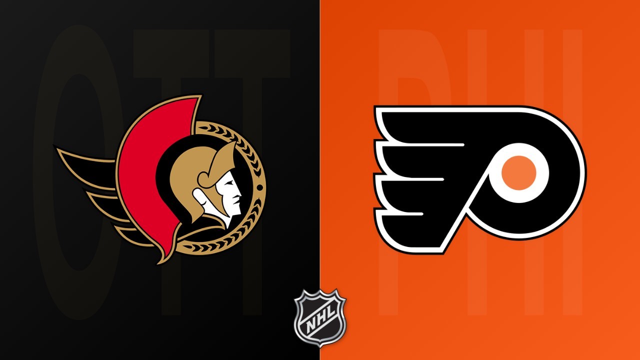 Philadelphia Flyers vs Ottawa Senators poster