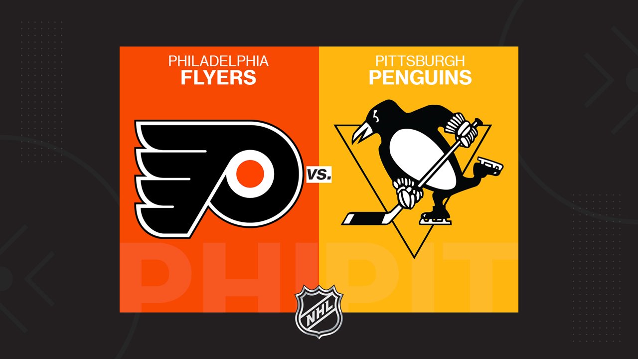 Philadelphia Flyers vs Pittsburgh Penguins poster