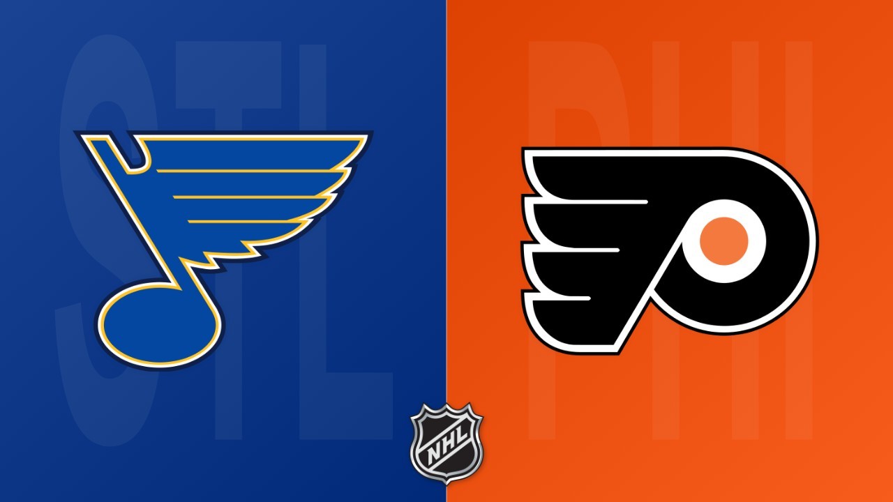 Philadelphia Flyers vs St. Louis Blues poster Philadelphia Flyers vs St. Louis Blues poster