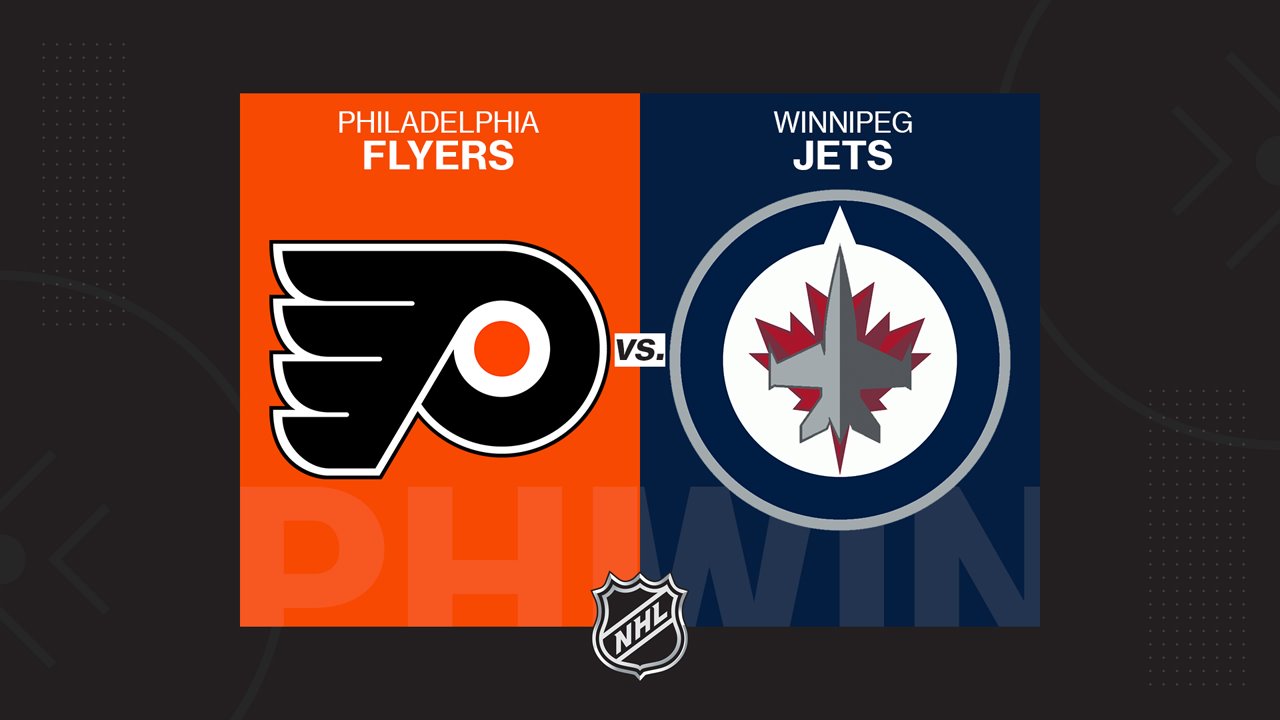 Philadelphia Flyers vs Winnipeg Jets poster