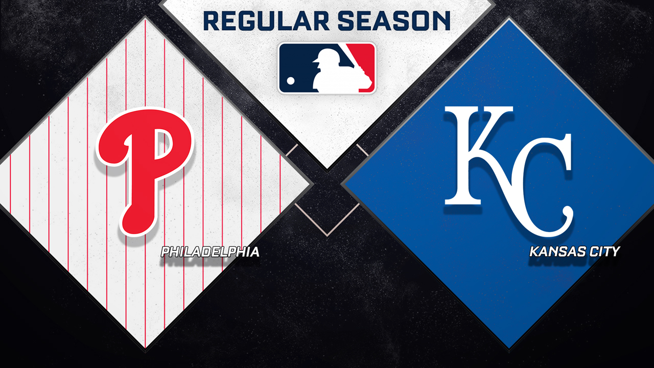 Philadelphia Phillies vs Kansas City Royals poster