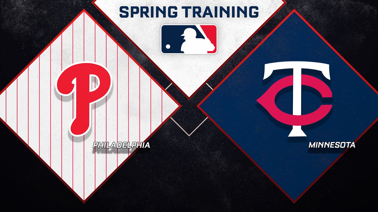 Philadelphia Phillies vs Minnesota Twins poster Philadelphia Phillies vs Minnesota Twins poster