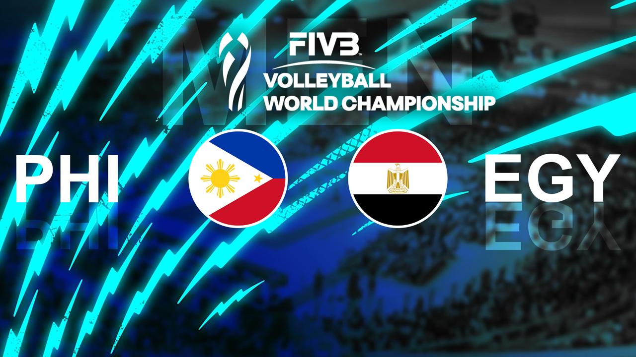 Philippines Volleyball vs Egypt Volleyball image