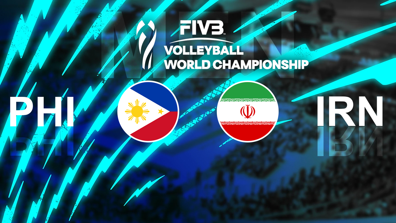 Philippines Volleyball vs Iran Volleyball image