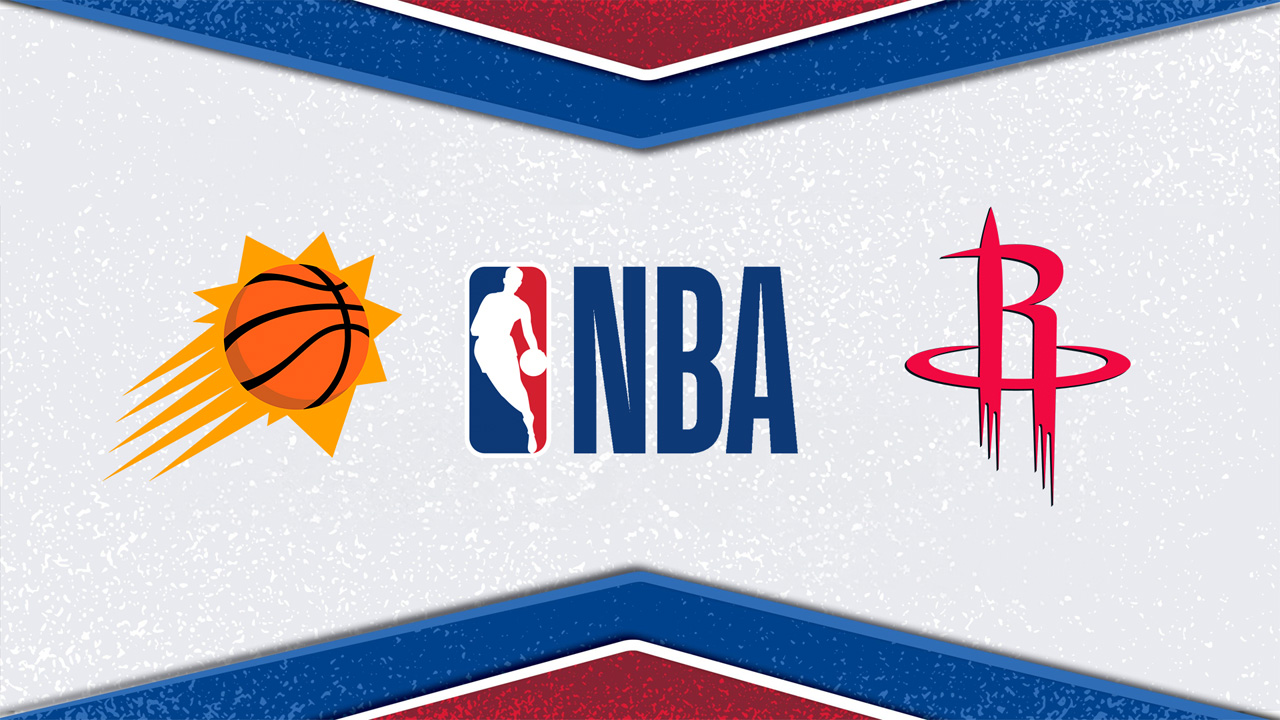 Phoenix Suns vs Houston Rockets poster Phoenix Suns vs Houston Rockets poster