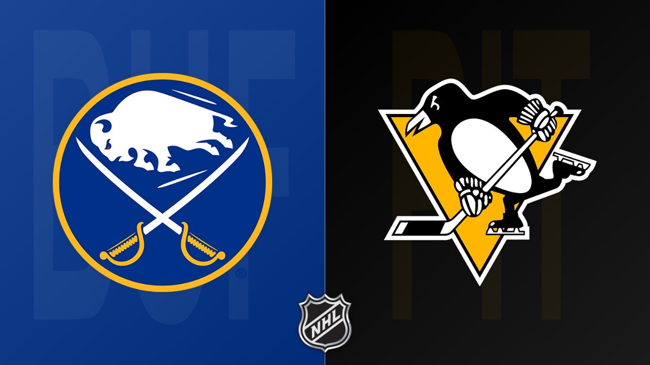 Pittsburgh Penguins vs Buffalo Sabres poster Pittsburgh Penguins vs Buffalo Sabres poster