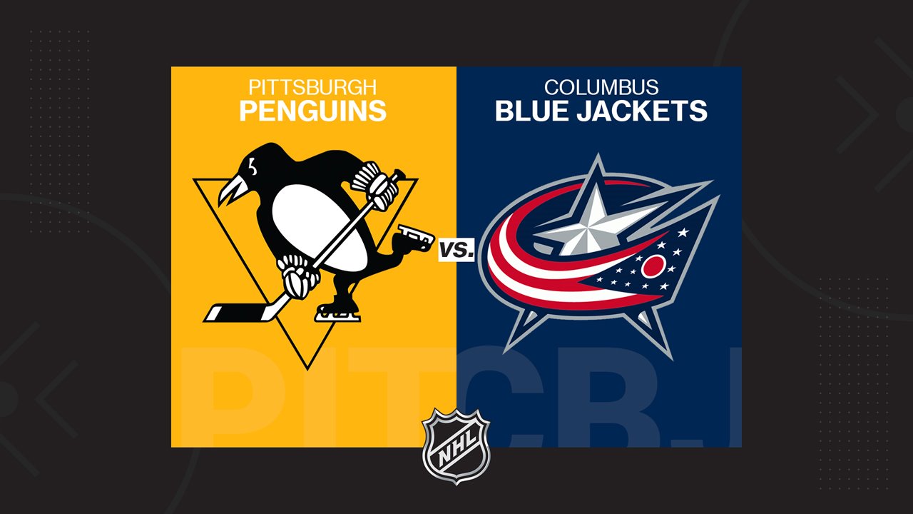 Pittsburgh Penguins vs Columbus Blue Jackets poster Pittsburgh Penguins vs Columbus Blue Jackets poster