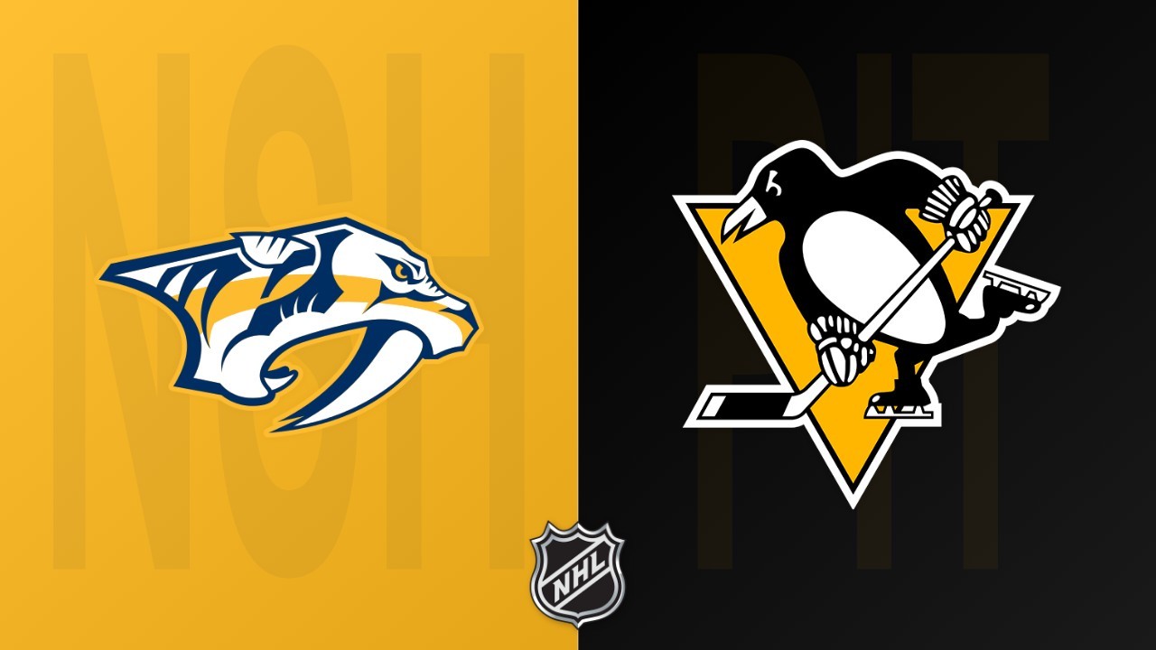 Pittsburgh Penguins vs Nashville Predators poster