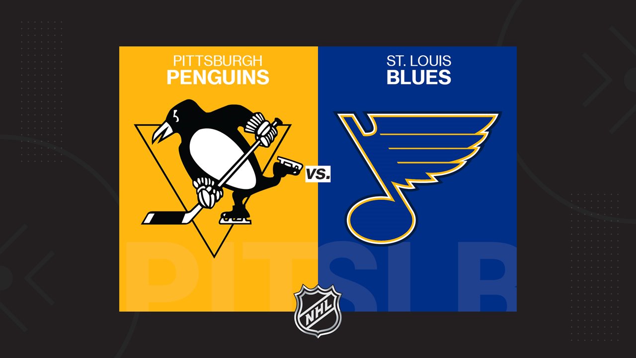 Pittsburgh Penguins vs St. Louis Blues poster