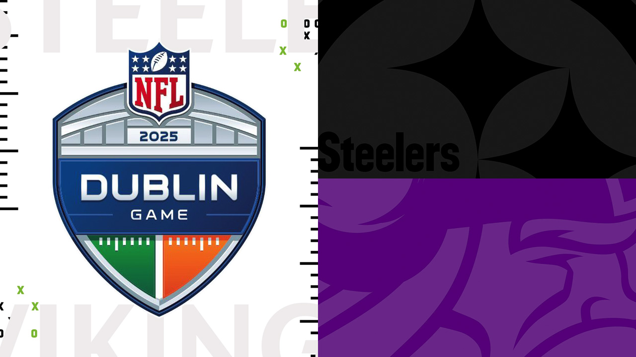 Pittsburgh Steelers vs Minnesota Vikings poster Pittsburgh Steelers vs Minnesota Vikings poster