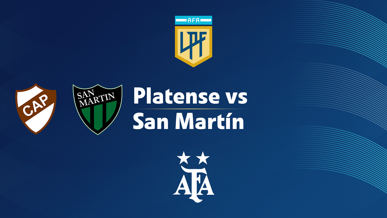 Platense vs San Martín de San Juan poster Platense vs San Martín de San Juan poster