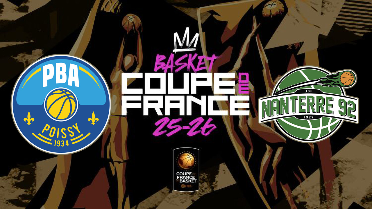 Poissy Basket vs Nanterre poster