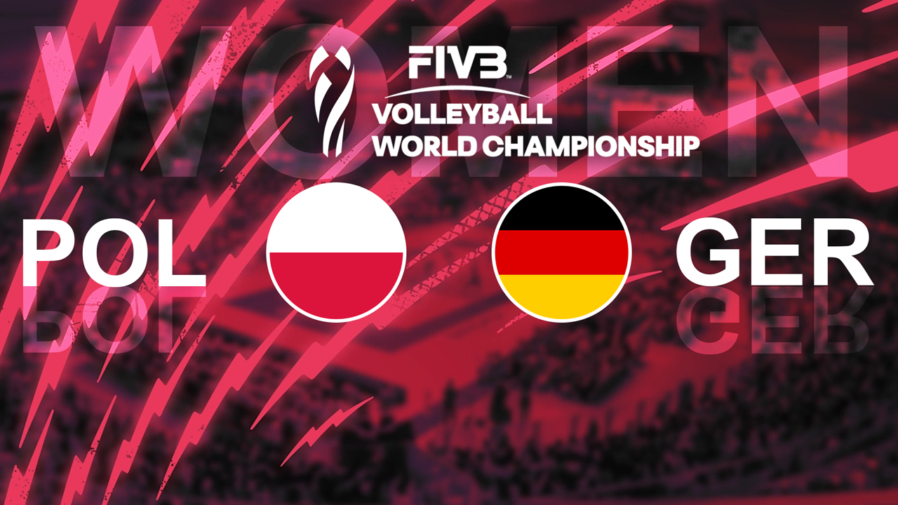 Poland Volleyball Women vs Germany Volleyball Women poster