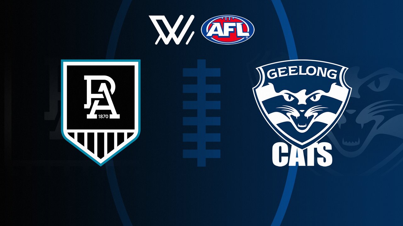 Port Adelaide Power Women vs Geelong Cats Women poster