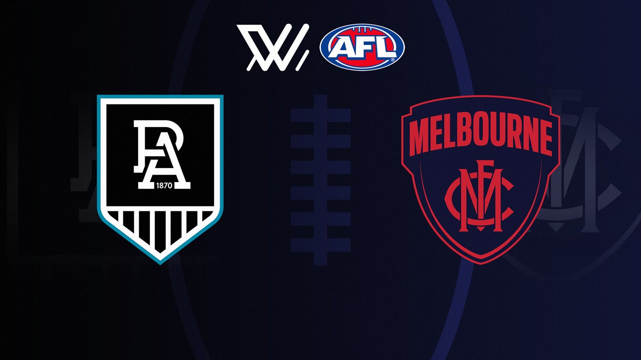 Port Adelaide Power Women vs Melbourne Demons Women poster