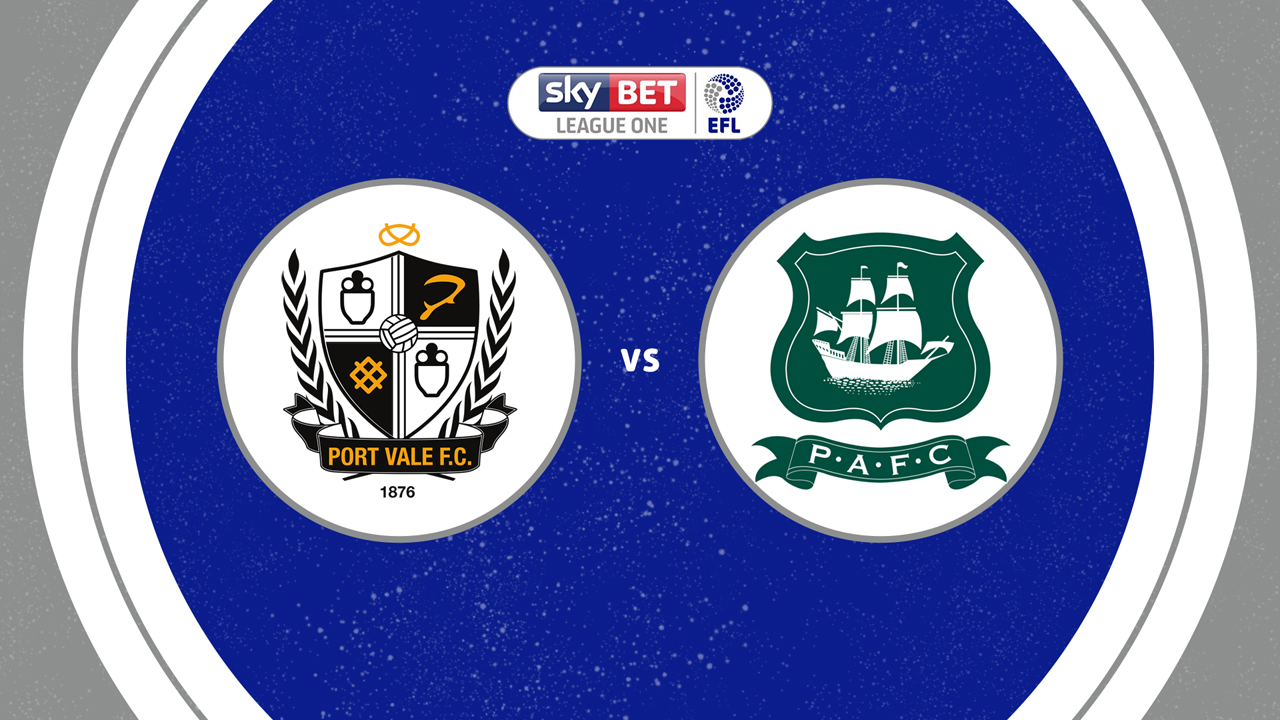 Port Vale vs Plymouth Argyle poster Port Vale vs Plymouth Argyle poster