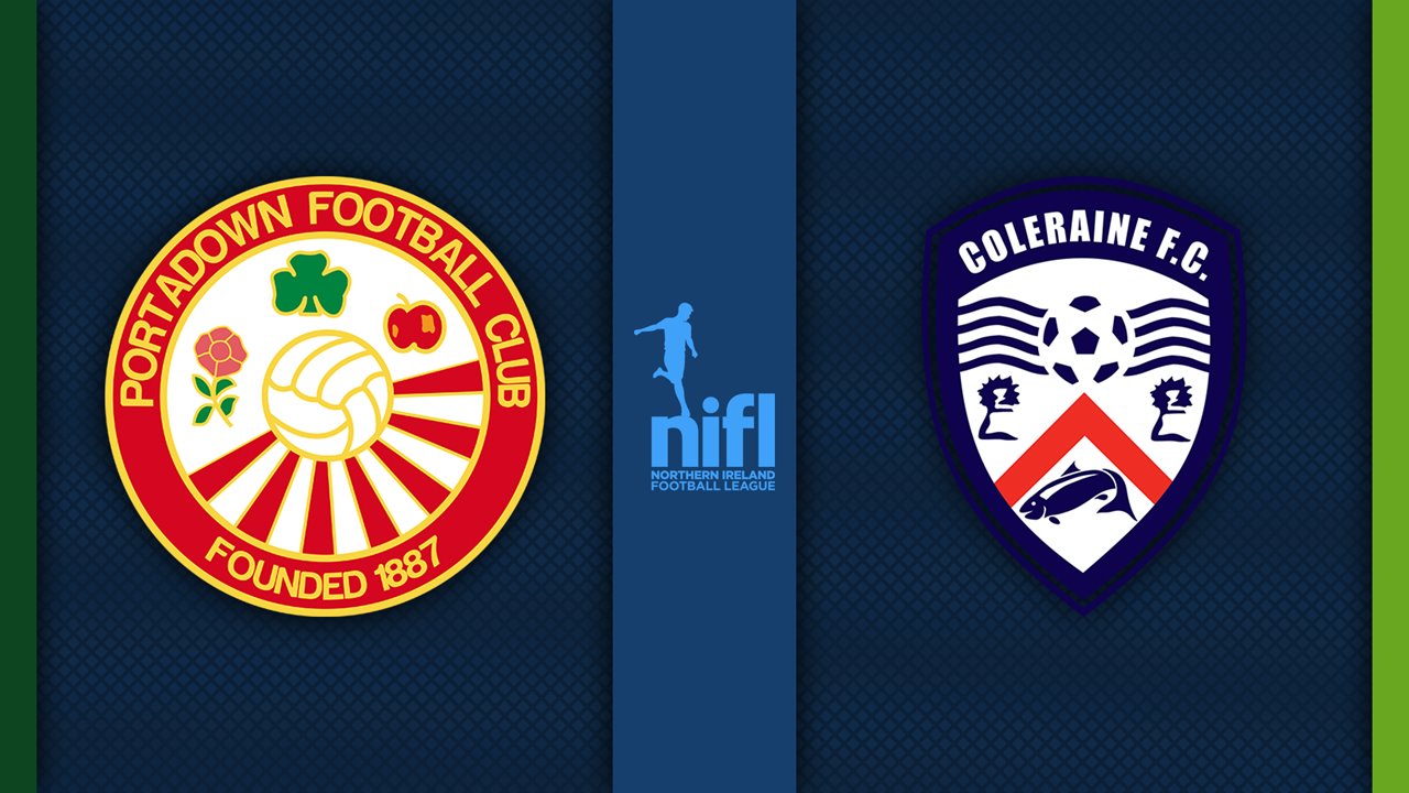 Portadown vs Coleraine poster