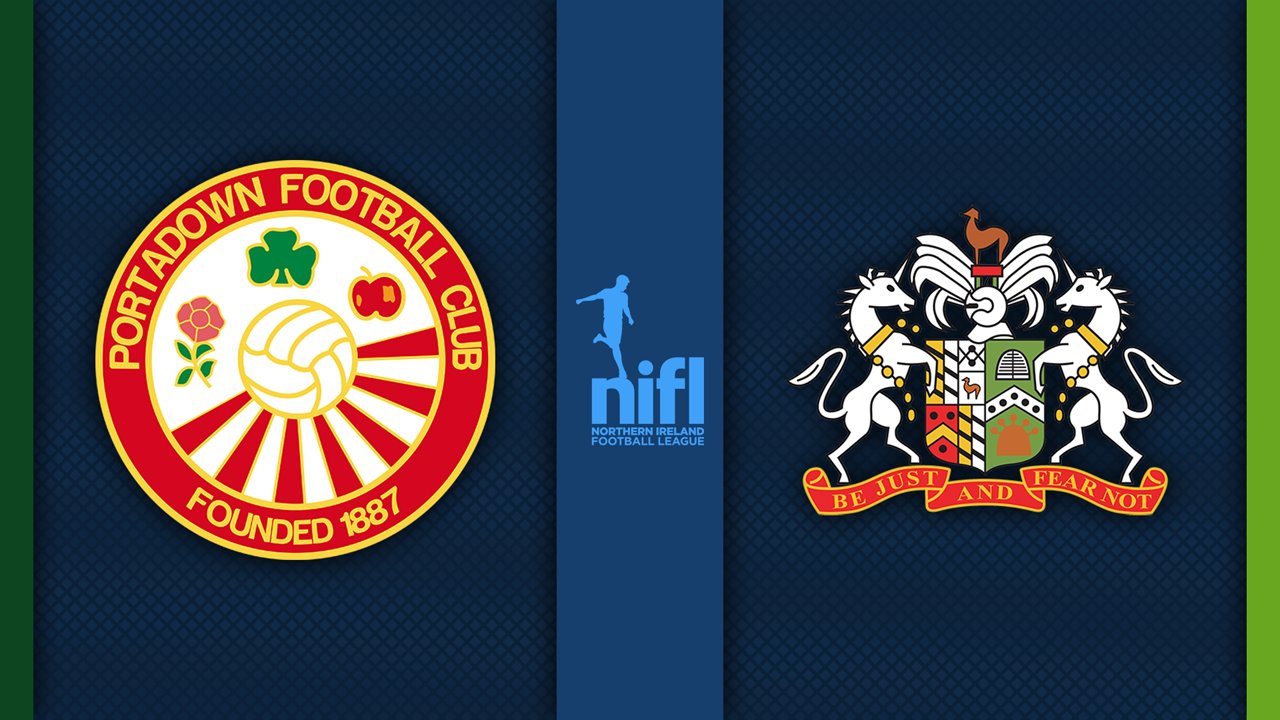 Portadown vs Glenavon poster Portadown vs Glenavon poster