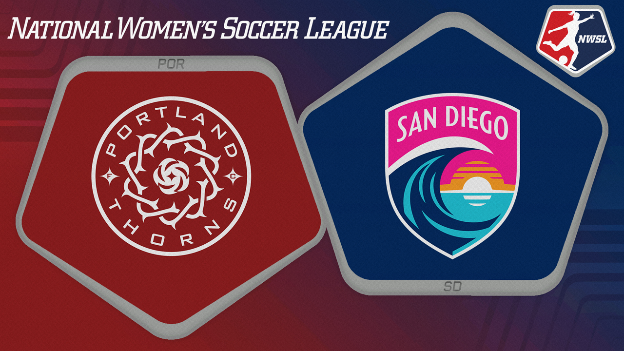 Portland Thorns vs San Diego Wave poster