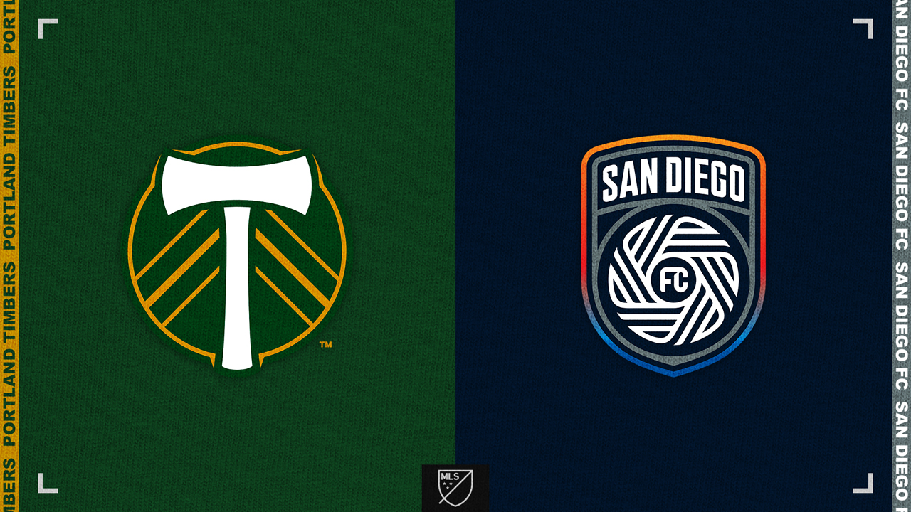 Portland Timbers vs San Diego FC poster