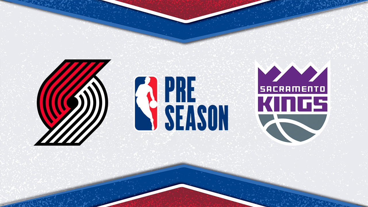 Portland Trail Blazers vs Sacramento Kings poster Portland Trail Blazers vs Sacramento Kings poster