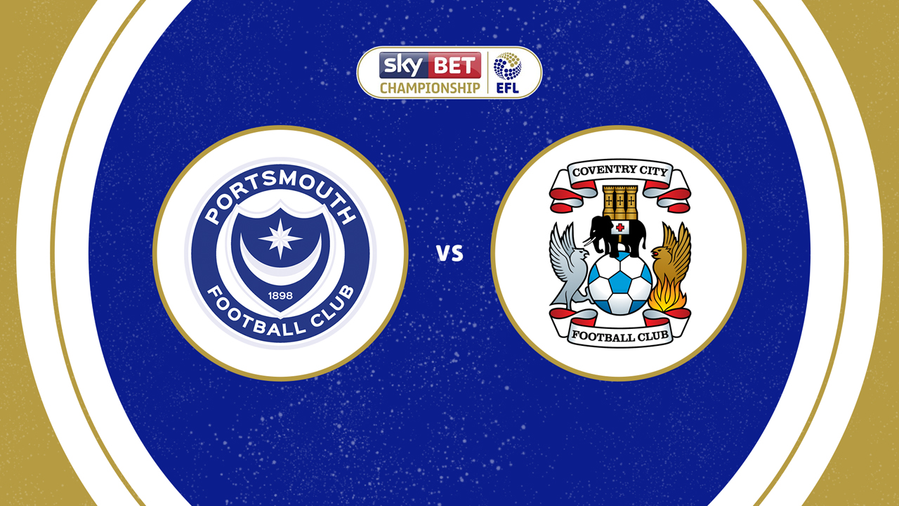 Portsmouth vs Coventry City poster