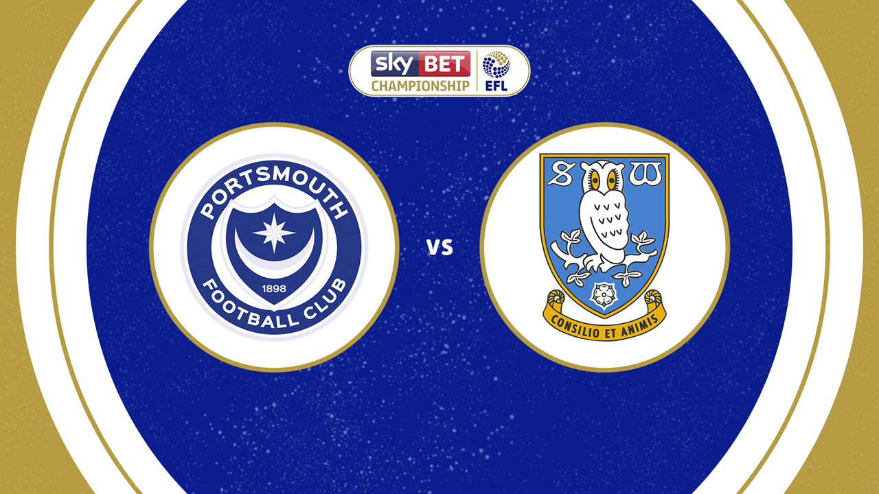 Portsmouth vs Sheffield Wednesday poster